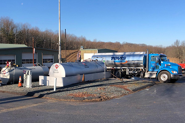 commercial fuel storage tanks