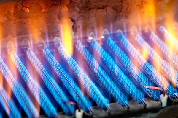 image of a gas furnace