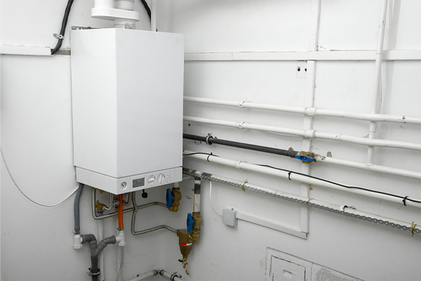image of a heating oil boiler