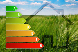 image of efficiency depicting air conditioner and home efficiency