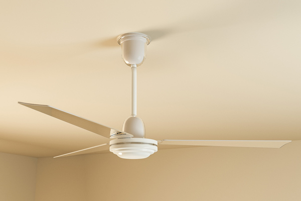 imge of ceiling fan depicting ceiling fan direction in winter