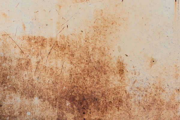 image of rust depicting inside of heating oil tank