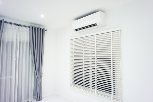 image of a ductless hvac system