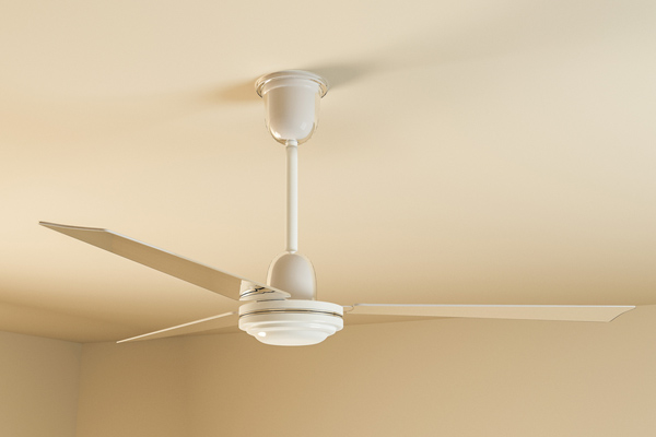 image of ceiling fan depicting ceiling fan direction in summer