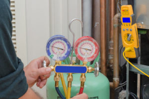 charging refrigerant on a cooling system