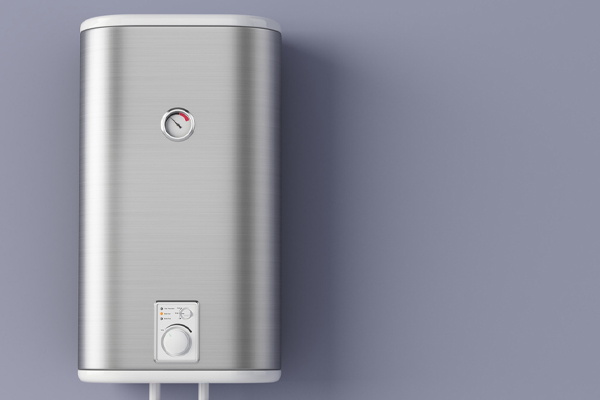 image of a tankless propane water heater