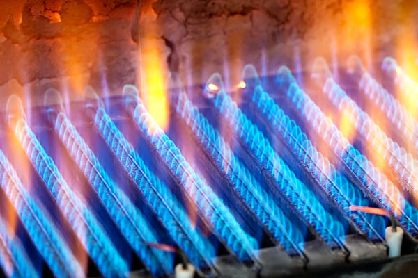 gas furnace flames