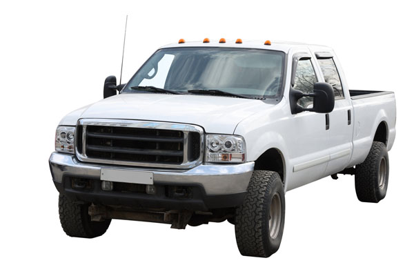 image of diesel pickup truck depicting on-road diesel fuel