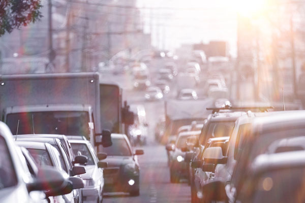 traffic jam depicting fuel storage solutions for businesses